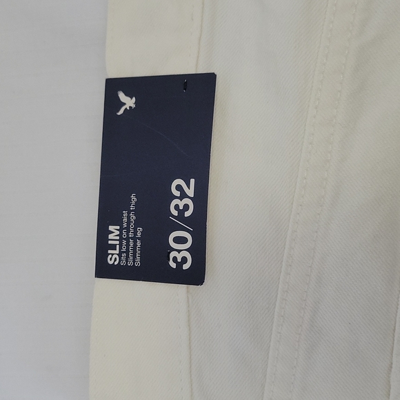 American Eagle white men's jeans - size 30 x 32 - Picture 9 of 10